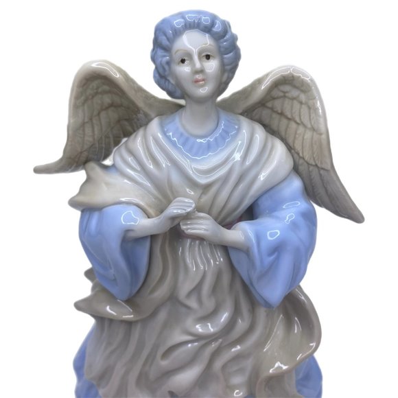 Music Box Angel plays "Joy to the World" Vintage - Picture 5 of 14
